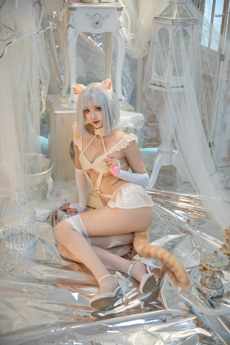 冬马路纱(Luisa_零纱) - 猫猫拳 [40P-435MB] tg@simisebaisi 【丝足阁】013.webp